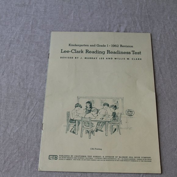 1896 Antique Spelling Book and a 1962 Reading Assessment - Picture 12 of 15